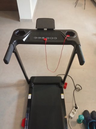 Cinta de correr plegable