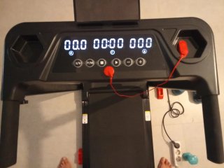 Cinta de correr plegable