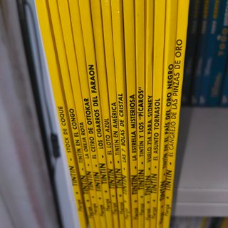 Lote 14 cómics de Tintín en rústica