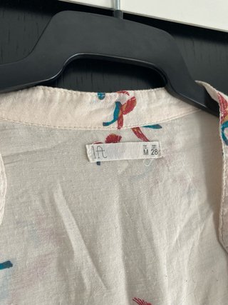 Camisa Lefties Estampada Pássaros Tamanho S
