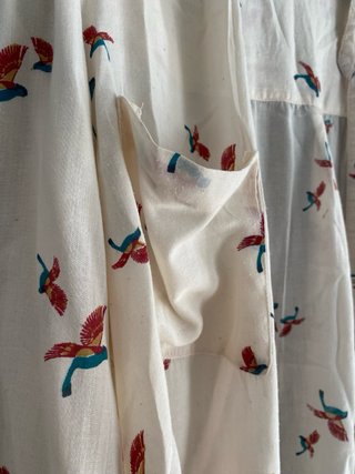 Camisa Lefties Estampada Pássaros Tamanho S