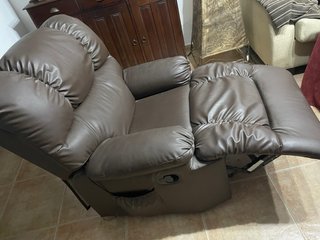 Sillón reclinable masaje y calor