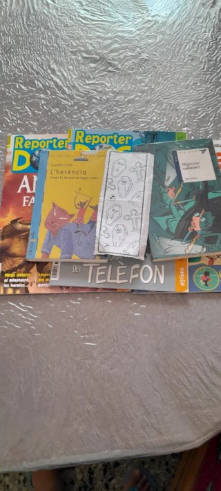 Revistas Reporter y Libros 2.oferta 5libros y pun