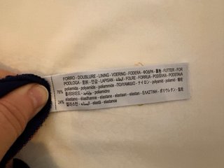 Falda pantalón Oysho azul
