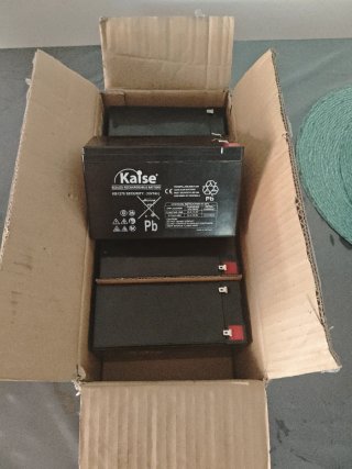 Baterías 12V 7Ah Kaise