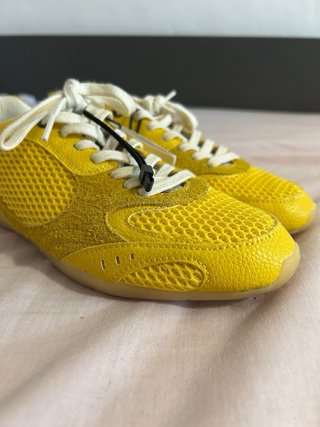 Zapatillas Zara Amarillas Talla 38 Con etiqueta
