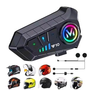 INTERFONO MOTO IMPERMEABILE V10 CASCO AURICOLARE