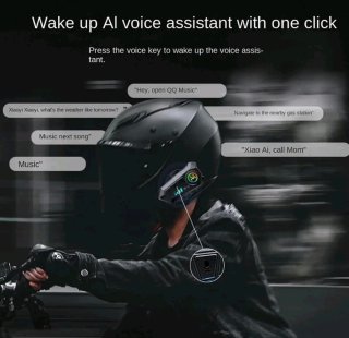 INTERFONO MOTO IMPERMEABILE V10 CASCO AURICOLARE