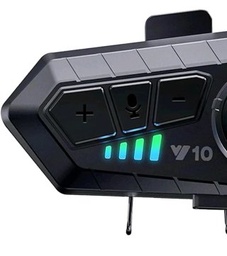 INTERFONO MOTO IMPERMEABILE V10 CASCO AURICOLARE