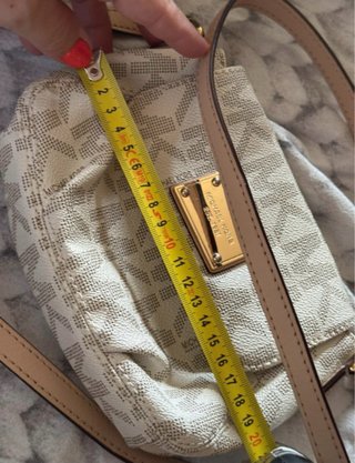 Bolso Michael Kors Piel Beige/Blanco