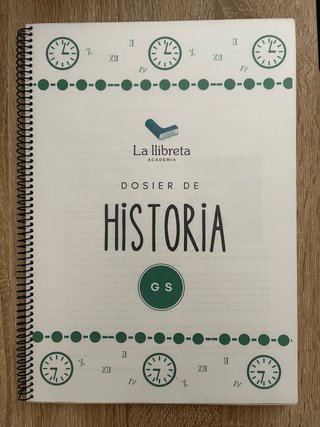 Material Historia Prueba De Acceso Grado Superior
