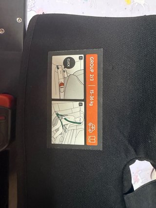 Alzador coche con Isofix
