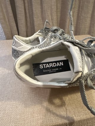 Zapatillas Golden Goose Mujer Plata/Blanco