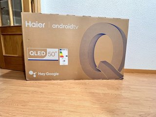 Smart tv hair QLED 50” sin abrir entrega gratis