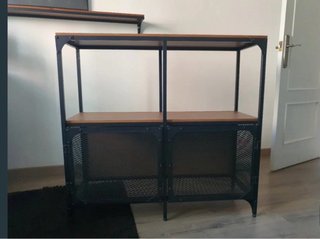 Mueble FJALBO metal y madera
