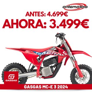 GASGAS MC-E 3 2024 Moto Infantil Eléctrica