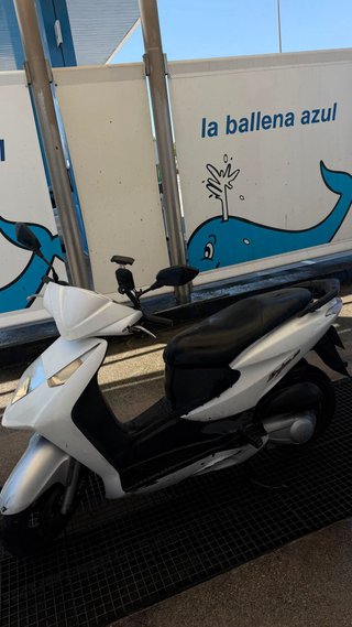 Honda Dylan 2007 Blanca Scooter