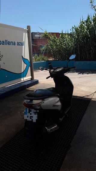 Honda Dylan 2007 Blanca Scooter