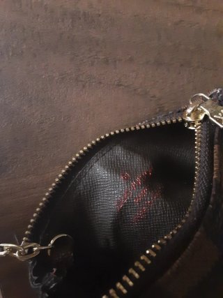 Portamonete Louis Vuitton Damier