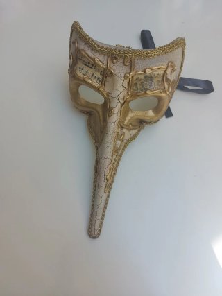 Máscara veneciana auténtica