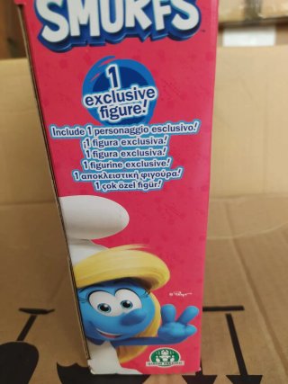 Set 6 Action Figures The Smurfs Collection