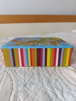 Puzle con Maletín de madera 144 Piezas