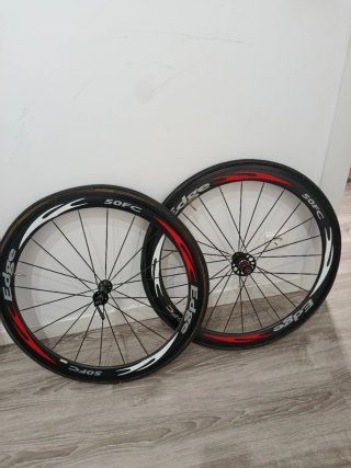 Ruedas carbono Edge 50FC