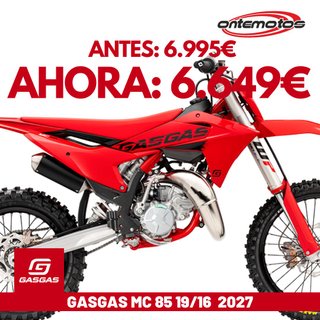 GasGas MC 85 19/16 2027 - ¡Oferta!