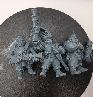 3 Ogros Mercenarios con Arcabuz