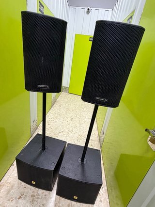 Altavoces Pioneer DJ + Subwoofer The Box