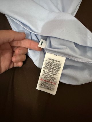 Camiseta Lacoste Azul Talla M