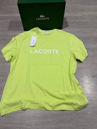 Camiseta Lacoste Azul Talla M
