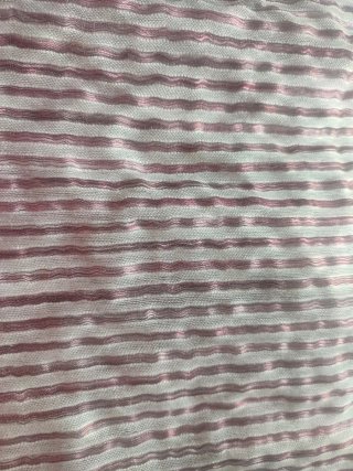 Foulard rayas rosa y blanco