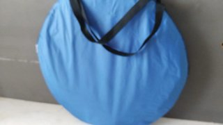 Tenda doccia da campeggio blu NUOVA