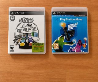 Pack 2 Juegos PS3: uDraw Studio + PlayStation Move