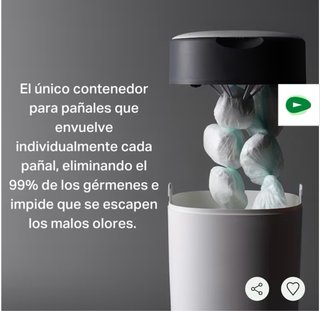 Contenedor de pañales Tommee Tippee Sangenic