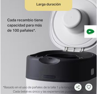 Contenedor de pañales Tommee Tippee Sangenic