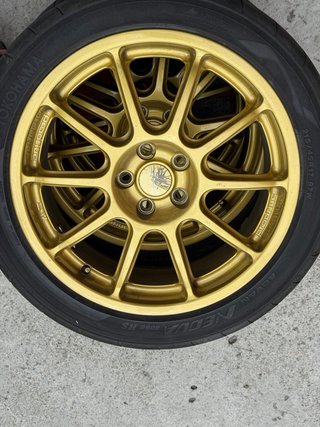 4 Llantas Prodrive originales Subaru 17” ET52
