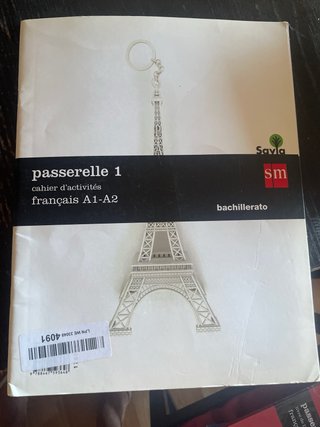 Passerelle 1, français A1-A2, Bachillerato Livr...
