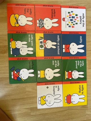 Miffy Library. Colección de libros en Ingles.