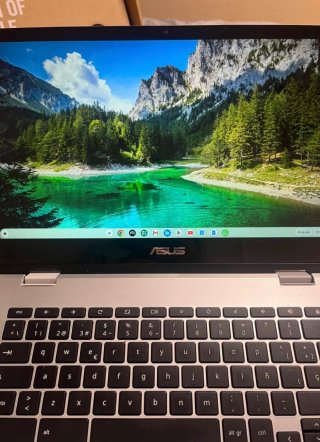 Asus Chromebook touch 128GB Grigio