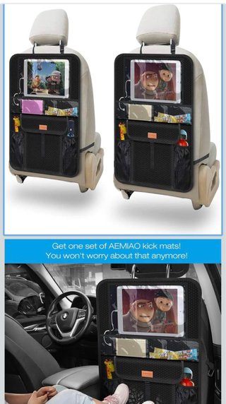 Organizador para los asiento traseros del coche