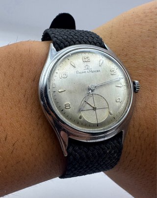 Reloj Baume & Mercier De Cuerda Mecanico Suizo