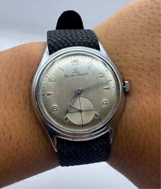 Reloj Baume & Mercier De Cuerda Mecanico Suizo
