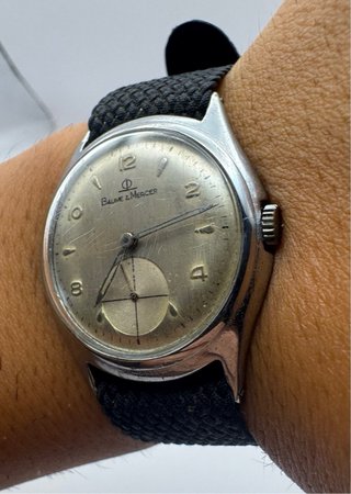 Reloj Baume & Mercier De Cuerda Mecanico Suizo