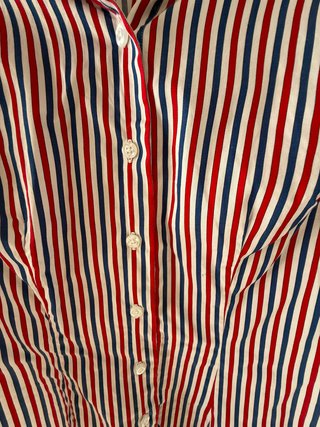 Camisa Rayas Mujer Zara