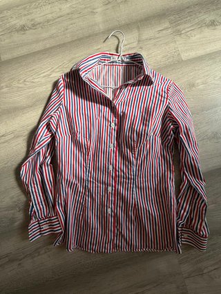 Camisa Rayas Mujer Zara