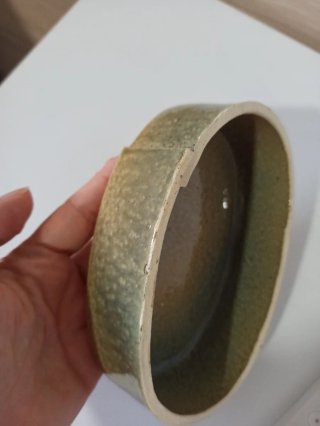 Cuenco cerámico artesano años 60