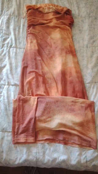 Vestido Pull&Bear Naranja
