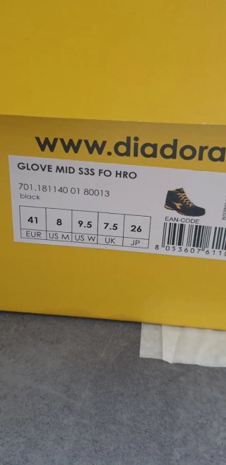 Scarpe da lavoro antinfortunistiche DIADORA n41 s3